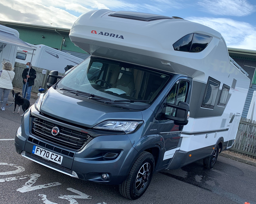 Motorhome hire Swadlincote Fiat Adria Coral XL Plus 670 SP