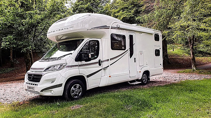 Autotrail T-726 hire Morecambe