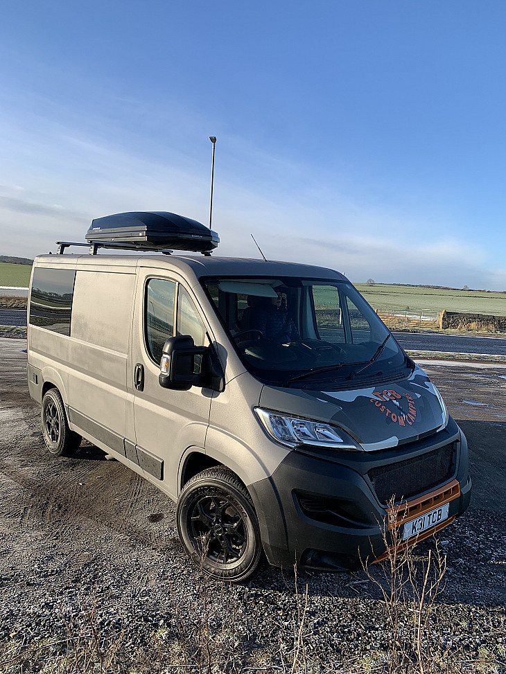 Campervan hire Cramlington Citroen Relay swb
