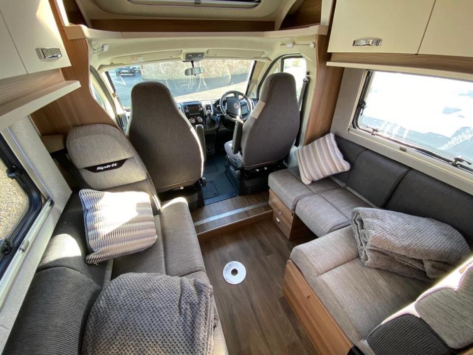 Motorhome hire Peterhead Fiat Swift Escape 695