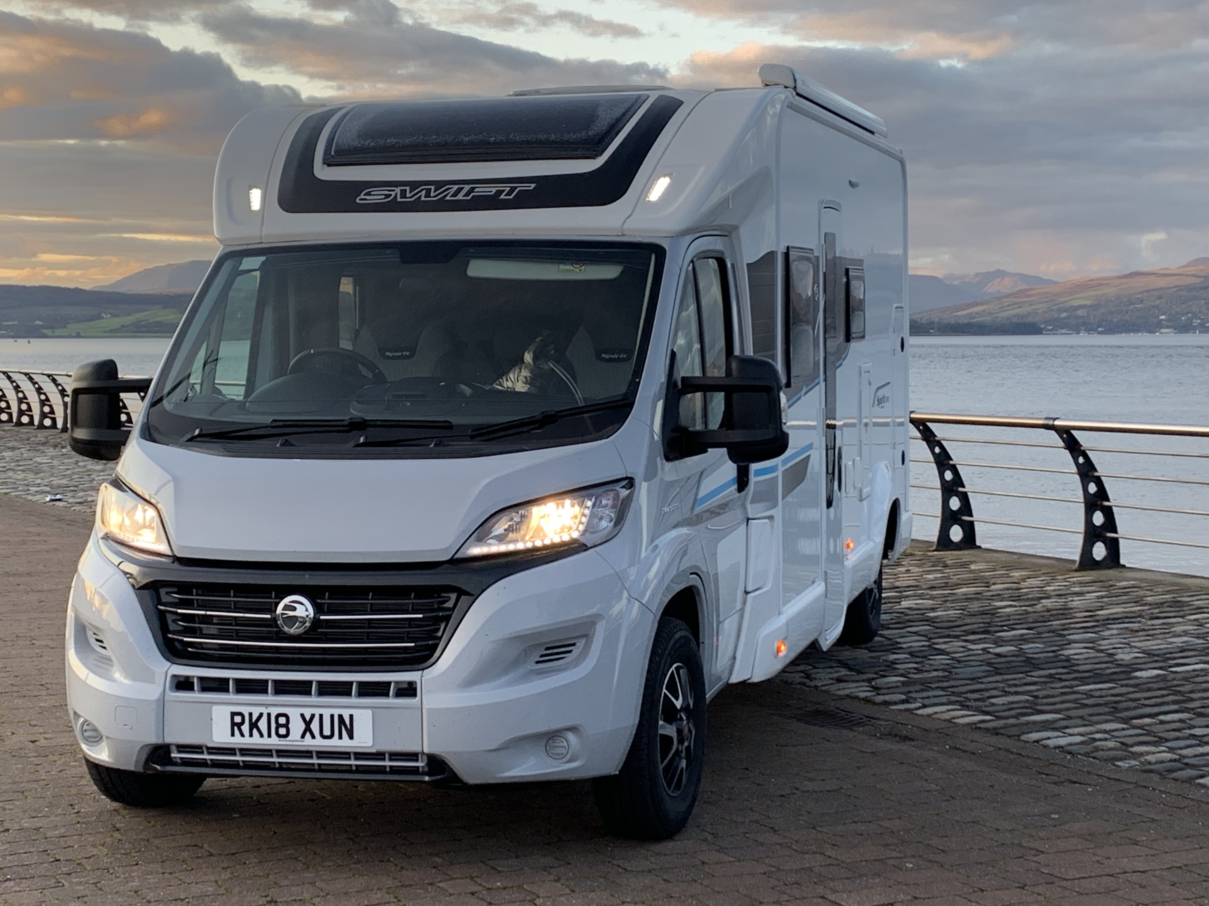 Motorhome hire Peterhead Fiat Swift Escape 695