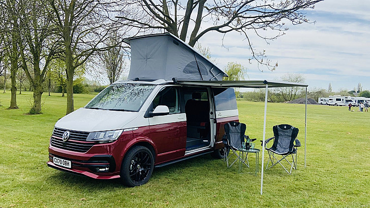 VW T6.1 Calicamper hire Chesterfield