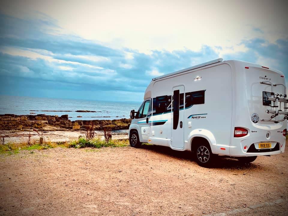 Motorhome hire Peterhead Fiat Escape 604