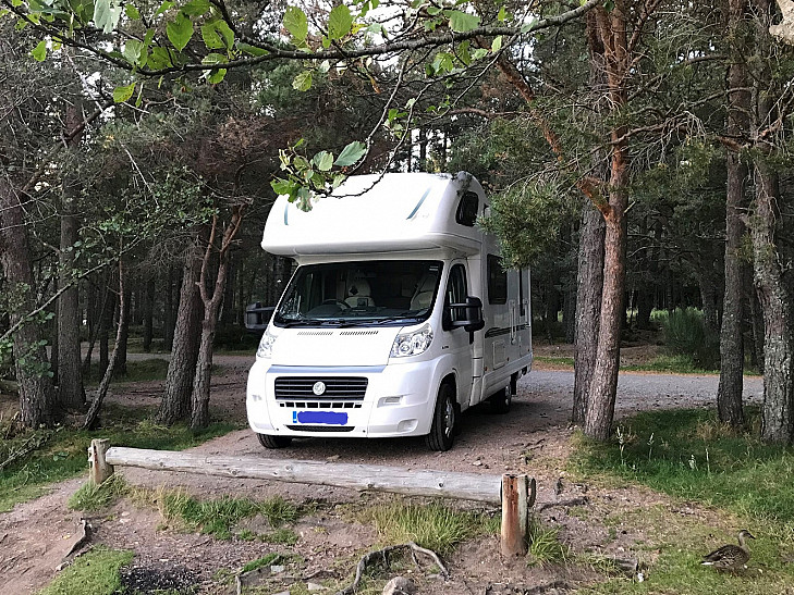 Swift Bessacarr E435 hire Derby