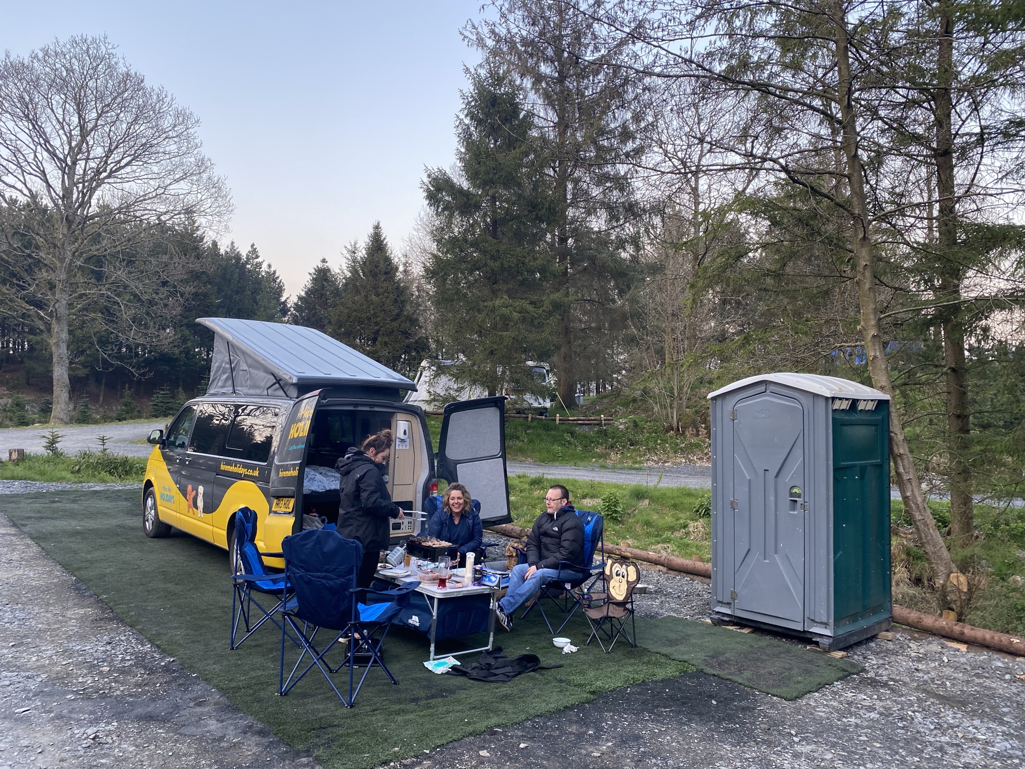 Motorhome hire Preston Volkswagen Campervan Transporter 5