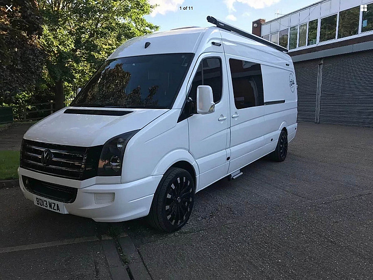 vw crafter hire wrexham