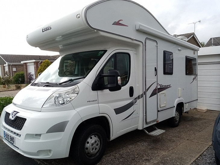 Peugeot Elddis Autoquest 145 hire Sheffield