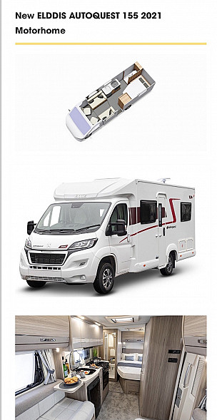 Motorhome hire Peterhead