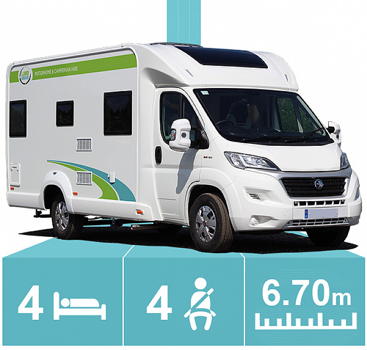 Swift Escape 664 hire Chichester