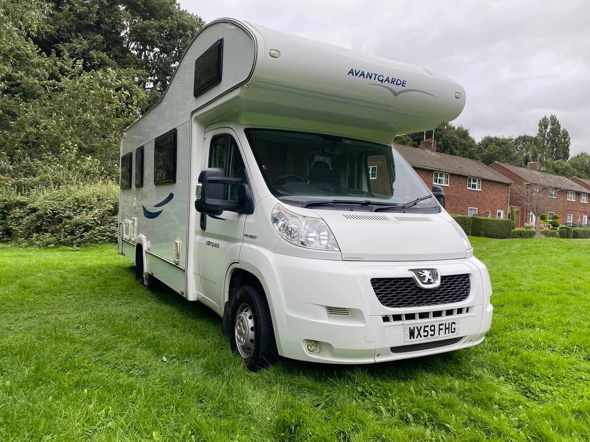 Motorhome hire Maidstone peugeot Compass