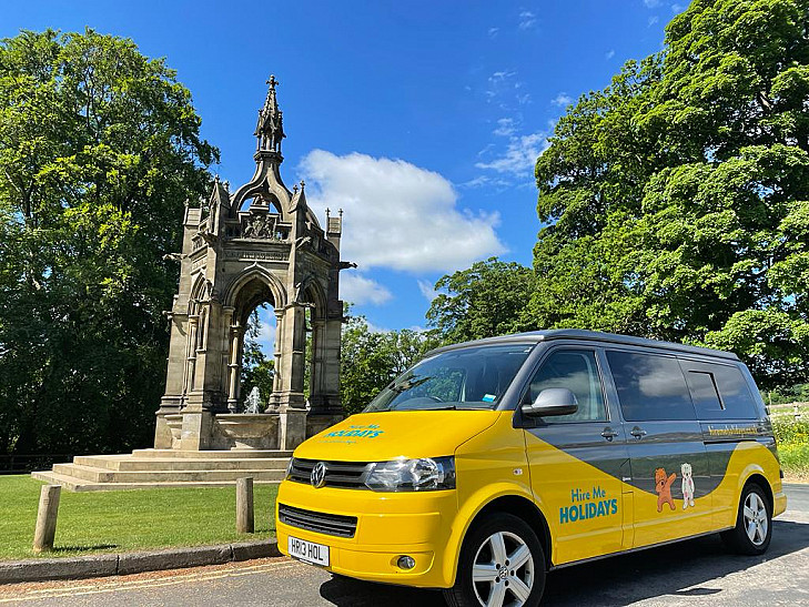 Motorhome hire Preston Volkswagen Campervan Transporter 5