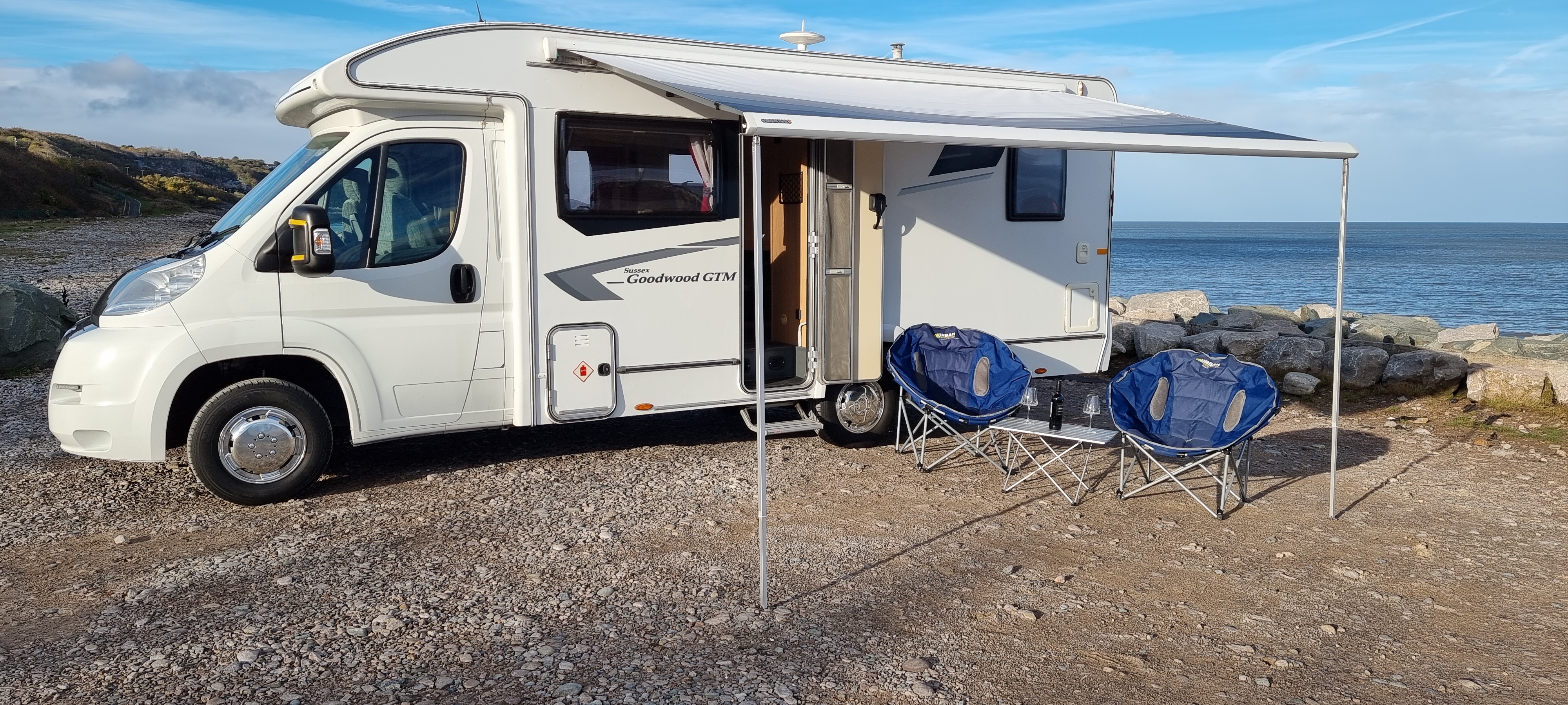 Elddis Autoquest 155 Special edition Motorhome  for hire in  Bodelwyddan