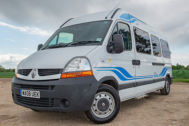 Renault Master Long Wheel Base hire Cambridge