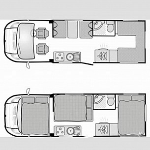 Motorhome hire Loscoe