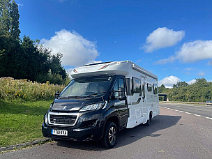 Eldis Evolution Motorhome  for hire in  Hardstoft