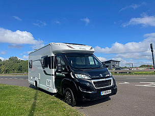 Motorhome hire Hardstoft