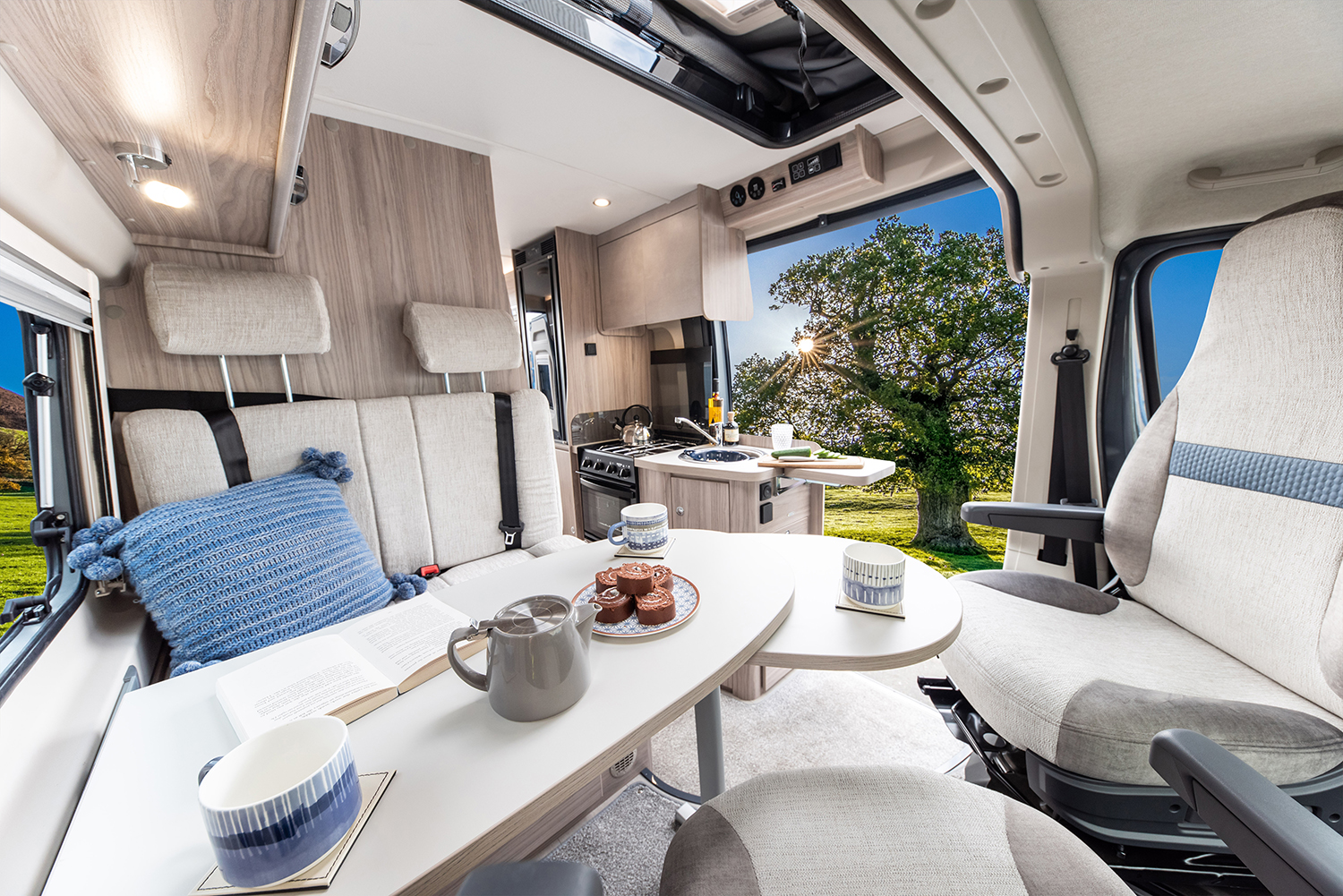 Campervan hire Coalville Elddis Camper Auto quest CV40 Woody