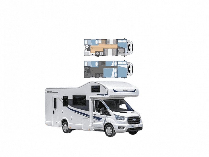 Motorhome hire Coalville Rimor Kilig 9. Ruby