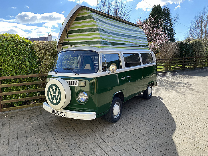 VW T2 Bay Campervan - Monty hire Colyford