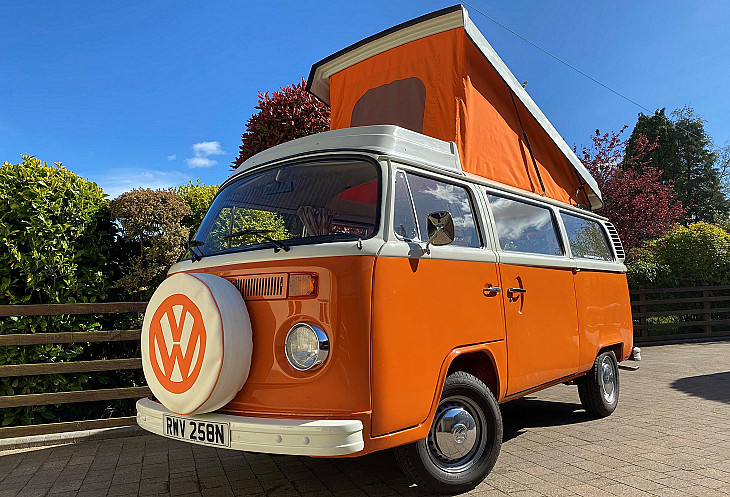 VW T2 Bay Campervan - Bob hire Colyford