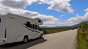 Motorhome hire Balfron