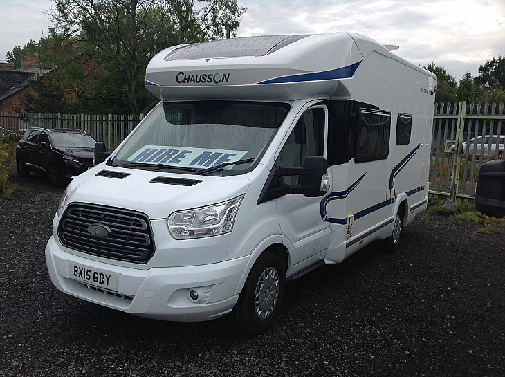 Chausson Flash 610 hire Newcastle