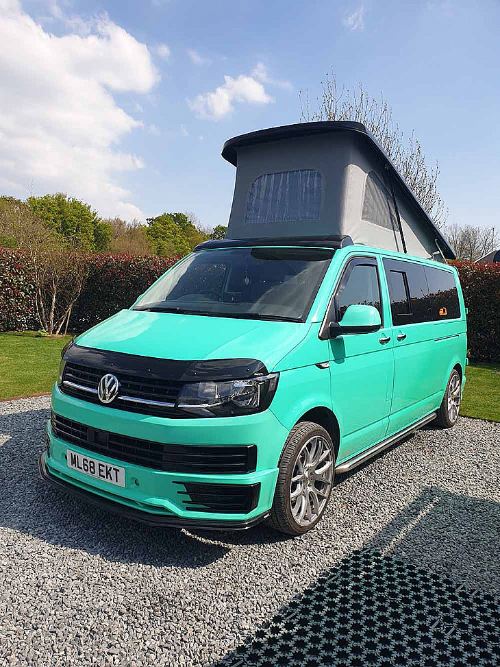 VW Transporter Long Wheel Base hire Southampton