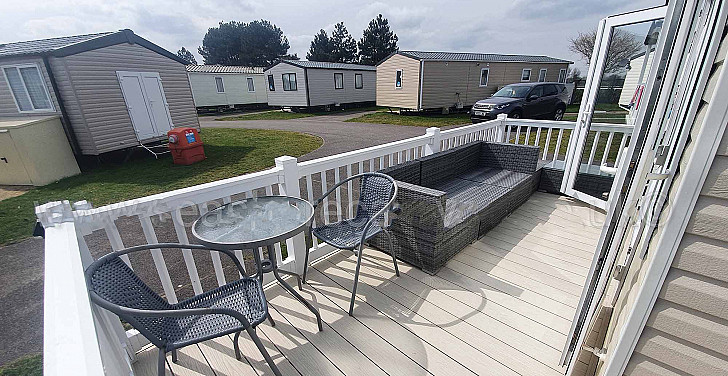 Caravan rental Great Yarmouth - Swift Bordeaux (Coastal - Pets Welcome)