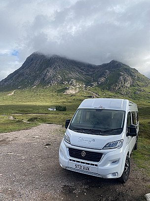 Campervan hire Kinross