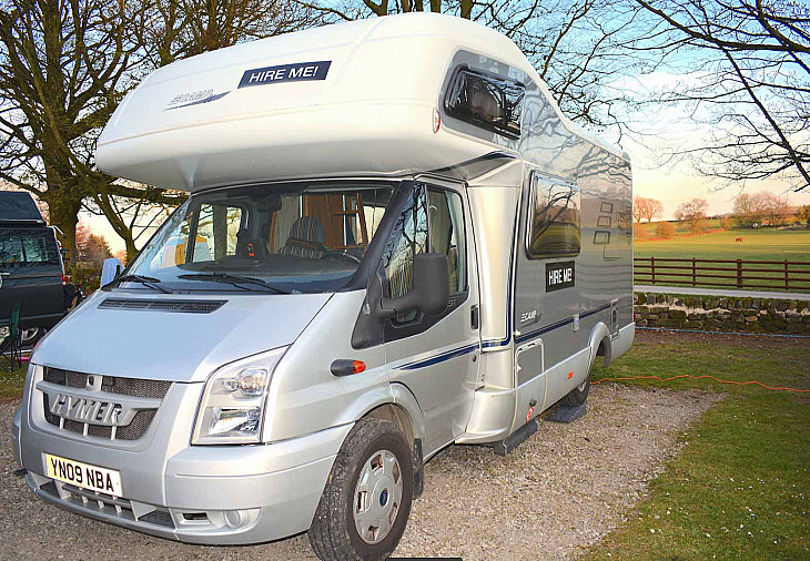 Hymer Camp CL 622 hire Morley