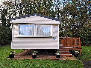 Swift Executive Static Caravan  for hire in  Pwllheli