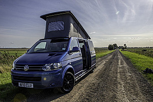 Volkswagen Transporter Automatic Wide Bed Pop Top (LWB) Campervan  for hire in  Cambridge