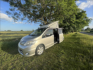 Nissan Serena Automatic Campervan  for hire in  Cambridge
