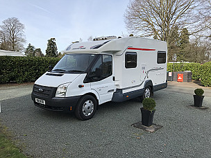 Motorhome hire Rugeley