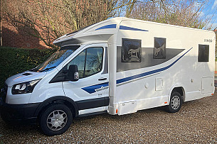 " Suzie" Rimor Evo 77 Plus Motorhome  for hire in  Preston