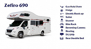 Rollerteam 690 Motorhome  for hire in  INVERNESS