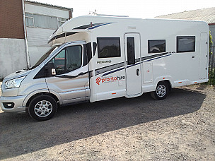 Motorhome hire Caerphilly