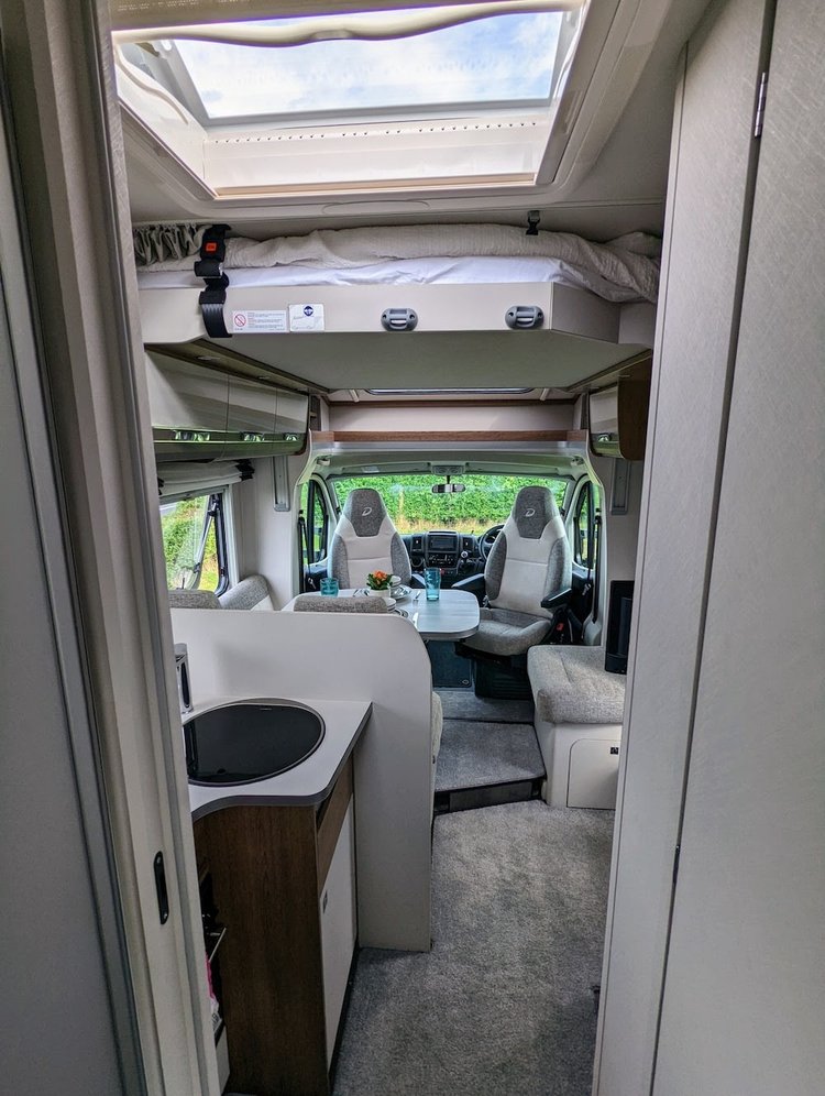 Motorhome hire Wem Dethleffs Trend T7057DBM