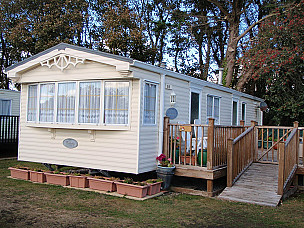 4 Star 4 Berth Caravan Static Caravan  for hire in  Par