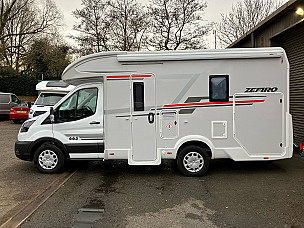 Rollerteam 665 Automatic 4 berth Motorhome  for hire in  Long eaton