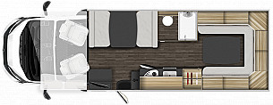 Motorhome hire Mow Cop, Stoke on Trent