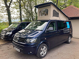 Volkswagen Transporter T5 LWB Campervan  for hire in  Waltham Chase