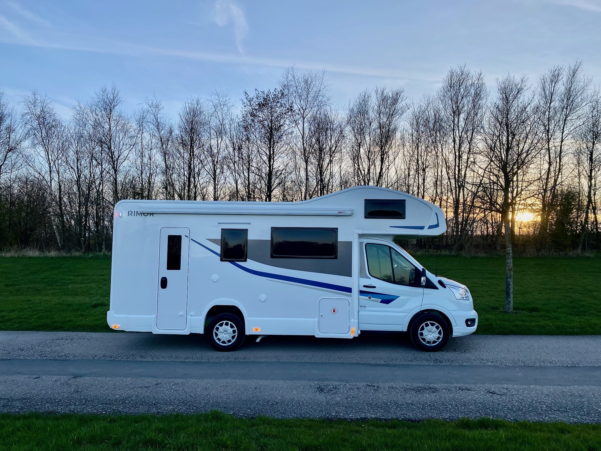 Motorhome hire Blackpool Rimor Evo Sound (2022)