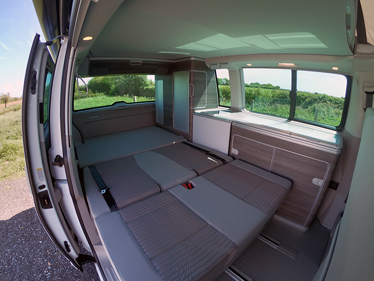 Campervan hire Chichester VW California Ocean