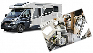 Roller Team T-Line 740 Motorhome  for hire in  Stirling