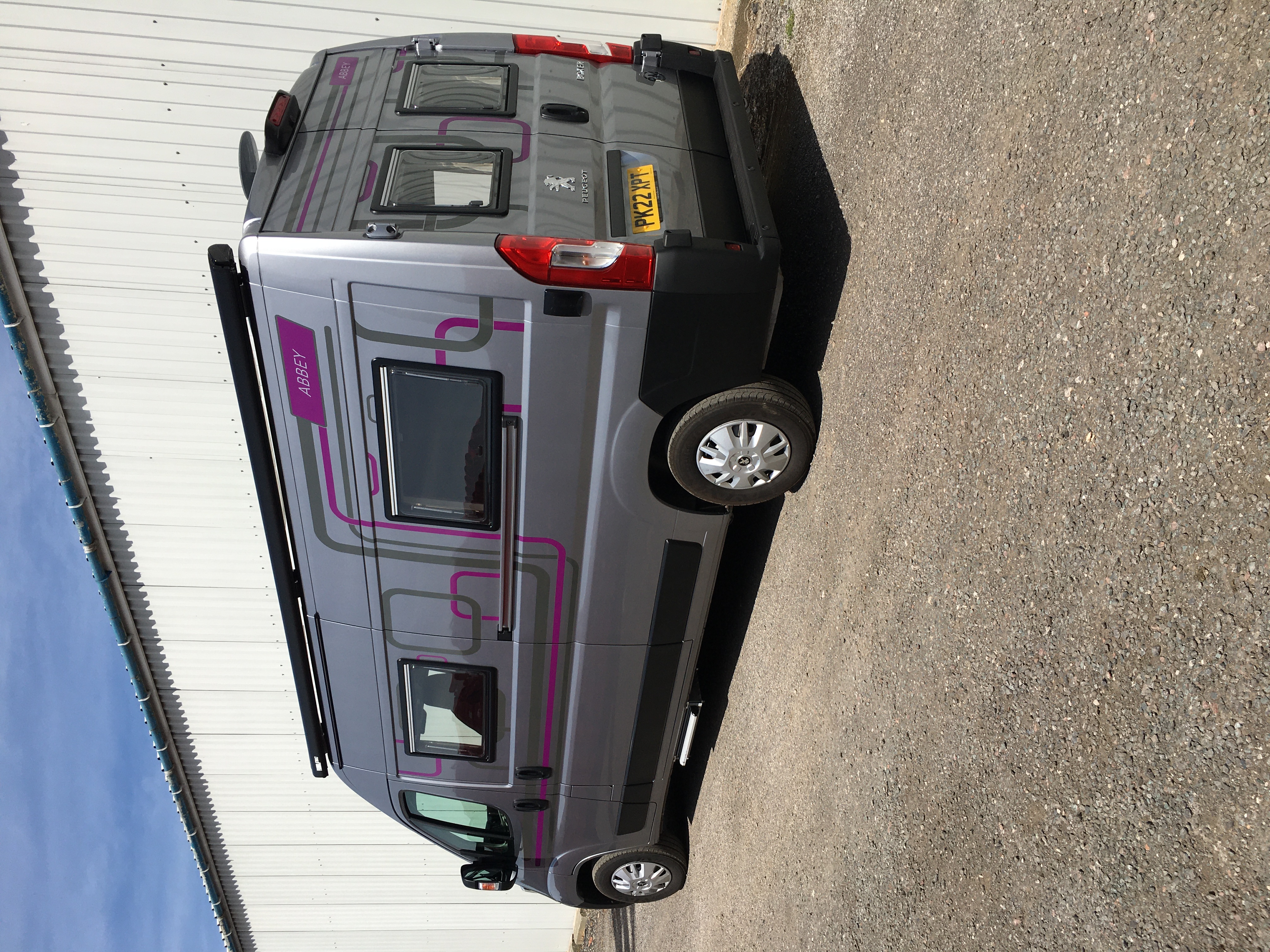 Peugeot Abbey Campervan  for hire in  Preston