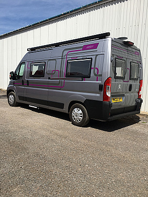 Peugeot Abbey Campervan  for hire in  Preston