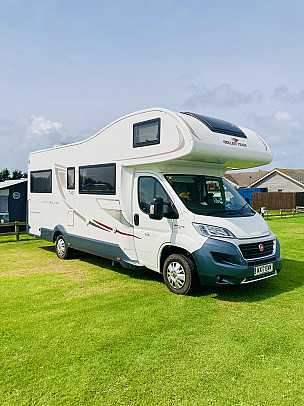 Fiat ducato Auto roller 746 Motorhome  for hire in  Ilkeston