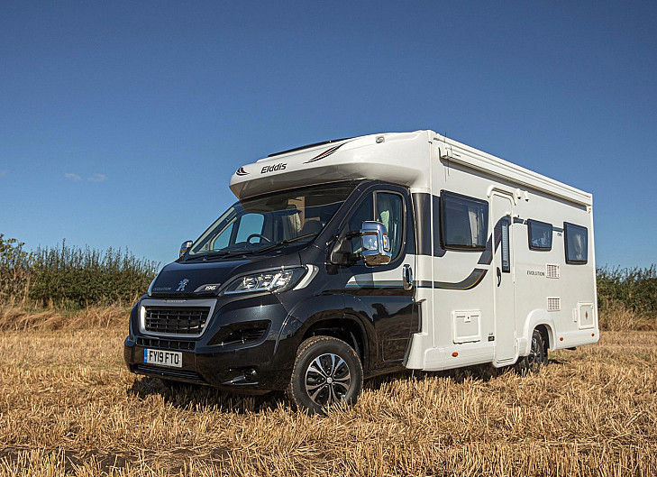 Elddis Evolution 196 hire Hartlepool