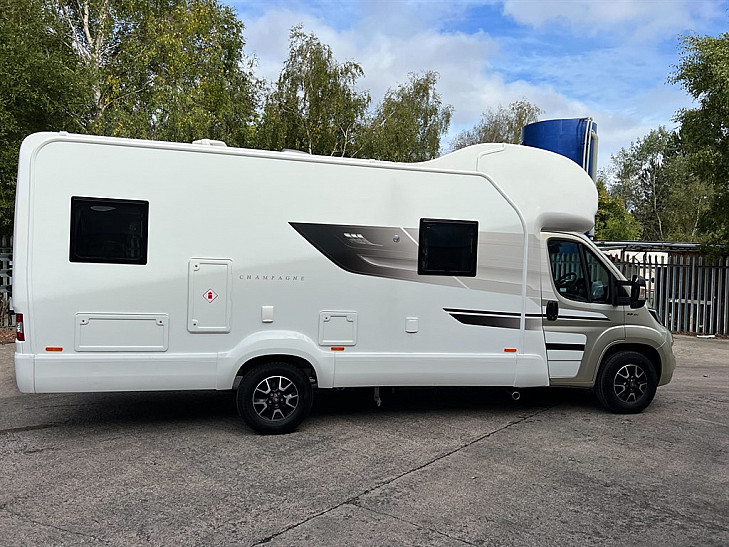 Fiat ducato Swift champagne vogue hire Northwich